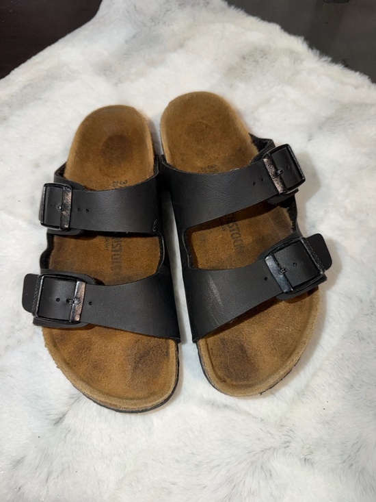 Birkenstock Other - Birkenstock Kids Black Two-Strap Sandals